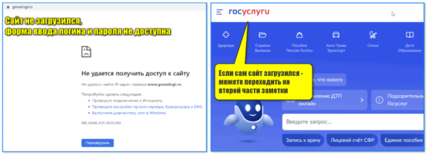 Почему не получается войти на сайт Госуслуг (основные причины, из-за которых личный кабинет может быть не доступен)